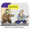 Cartoon: ZOMBIE!!! (small) by Karsten Schley tagged sparer,ersparnisse,investitionen,banken,banker,investmentbanker,geld,rendite,wirtschaft,business