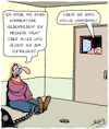 Cartoon: Zufrieden (small) by Karsten Schley tagged normalität,facebook,internet,computer,kliniken,gesundheit,gesellschaft,respekt