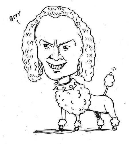 Cartoon: Christopher Pyne (medium) by urbanmonk tagged politics