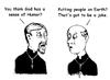 Cartoon: Religous Cynics. (small) by urbanmonk tagged philosophy,religion