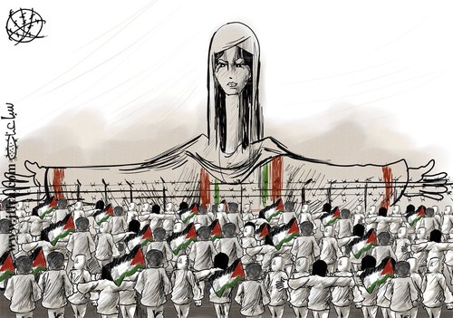 Cartoon: palestine (medium) by sabaaneh tagged alnakba