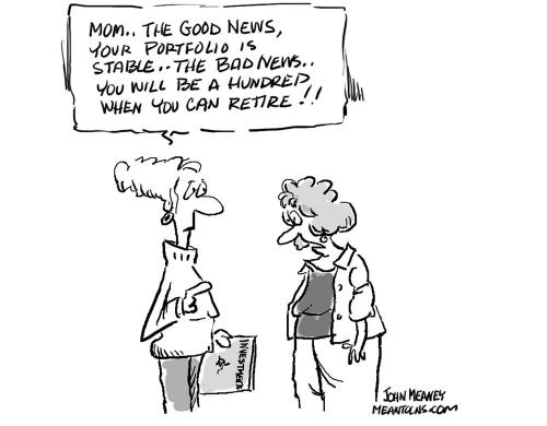 Cartoon: Financial Crisis (medium) by John Meaney tagged money