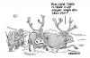 Cartoon: Illegal Hunt (small) by John Meaney tagged hunt,shoot,caribou