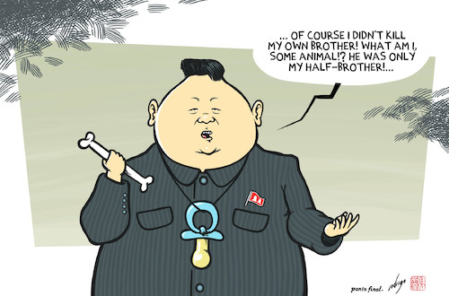Cartoon: Kimurder (medium) by rodrigo tagged kim,jong,un,north,korea,purge,assassin,murderer,nam,leader,terror,dictator