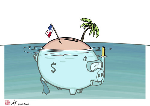 Cartoon: Panama papers (medium) by rodrigo tagged panama,papers,money,laundering,economy,rich,finance,leaks,corruption