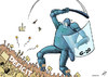Cartoon: G20 summit in Toronto (small) by rodrigo tagged g20 toronto summit deficit clash police economy crisis financial riot