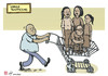 Cartoon: Human Trafficking (small) by rodrigo tagged human,trafficking,slavery,third,world,poverty,rights,freedom