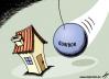 Cartoon: Impact of ECBs strategy (small) by rodrigo tagged european,central,bank,ecb,economy,interest,housing,credit,euribor,tax,price