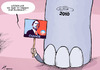 Cartoon: Obama needs to change slogan (small) by rodrigo tagged obama elections campaign republican democrat us usa party politics