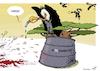 Cartoon: Terror steps on the gas (small) by rodrigo tagged mozambique,terror,oil,gas,total,islamic,isis,violence,energy,economy,international,politics,poverty,eni,exxon