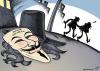 Cartoon: The mask of corruption (small) by rodrigo tagged corruption bank secrecy offshore financial crime politics
