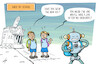 Cartoon: The Tech-over (small) by rodrigo tagged school,education,students,ai,artificialintelligence,tech,science,technology,future,robotics,androids,automation,workforce,economy,productivity,humans,population,finance,redundancies,layoffs,jobs,work,youth,international,society,politics