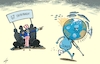 Cartoon: Too hot of a topic (small) by rodrigo tagged environment world climatechange globalwarming usa g7 planet pollution carbon climate fossilfuels oil ecology nature international politics paris france summit