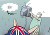 Cartoon: UK media baby (small) by rodrigo tagged uk baby prince william kate middleton media news coverage royal family