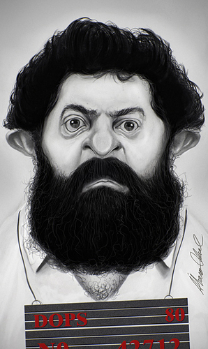 Cartoon: Lula President (medium) by alvarocabral tagged caricature