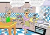 Cartoon: Verwechslung (small) by Mittitom tagged metzger,oma,leichenhalle,kochen,küche,enkel,mittagessen