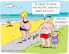 Cartoon: Eis essen (small) by ichglaubeshackt tagged eis,sommer,urlaub,ferien,strand,schwanger