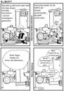 Cartoon: Verlorene Socken - Folge 1 (small) by benno tagged socken,ufos