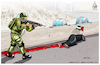 Cartoon: Israel massacred a woman (small) by Mikail Ciftci tagged israel,woman,palestine,mikail,alaksa,jarussalem