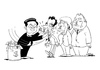 Cartoon: Die Wahrheit schweigt (small) by Kringe tagged euro,china,menschenrechte,rettungsschirm