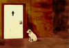 Cartoon: His masters noise (small) by Kringe tagged dog,loo,patience,waiting,hismastersvoice