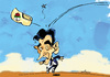 Cartoon: Schlappe für Sarkozy! (small) by Kringe tagged hollande,sarkozy,frankreich,präsidentschaftswahl,wahl,präsident