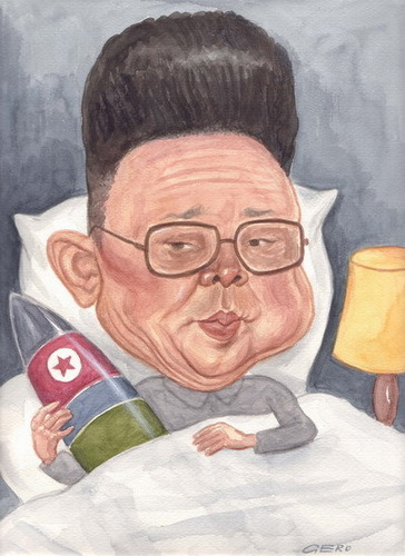 Cartoon: Kim Il Jong (medium) by Gero tagged caricature