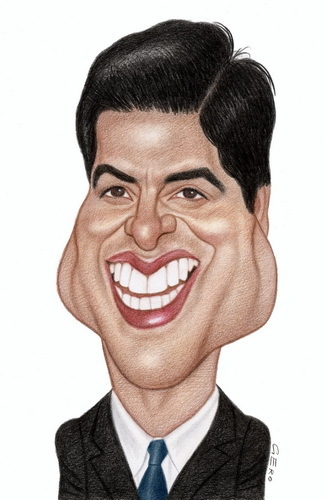 Cartoon: Ray Romano (medium) by Gero tagged caricature