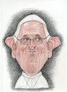 Cartoon: Pope Francis (small) by Gero tagged caricature