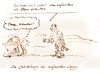 Cartoon: Aufrechter Gang (small) by Bernd Zeller tagged evolution