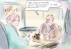 Cartoon: Diagnose (small) by Bernd Zeller tagged arzt