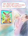 Cartoon: Maskottchen (small) by Bernd Zeller tagged corona
