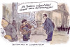 Cartoon: Sicherheitsrat (small) by Bernd Zeller tagged sicherheitsrat