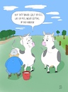 Cartoon: Gefühl in den Händen (small) by WiesenWerner tagged golf,bauer,kühe,melken,gefühl