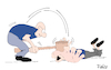 Cartoon: AfD Begrüßungsritual (small) by Fish tagged afd,kalbitz,andreas,begrüßung,staatsanwalt,körperverletzung,straftat,rechts,gesinnung