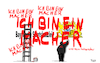 Cartoon: Armin der Macher (small) by Fish tagged armin,laschet,markus,söder,cdu,csu,umfragewerte,wählerstimmen,kanzlerkandidat,macher,schwacher,image,ändern,leiter,bayerische,staatskanzlei