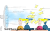 Cartoon: Lüftungskonzept Schule (small) by Fish tagged lüften,corona,aerosole,schule,schüler,ansteckung,ventilator,luftzug,klassenzimmer,wind,papier,zettel,lehrer