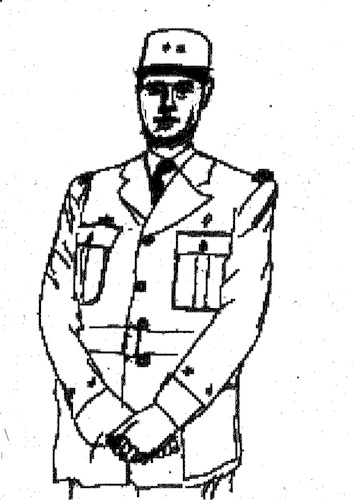 Cartoon: de Gaulle (medium) by Stefan von Emmerich tagged de,gaulle