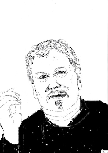 Cartoon: Peter Ustinov (medium) by Stefan von Emmerich tagged peter,ustinov