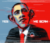 Cartoon: Big Brother Obama (small) by NEM0 tagged spy,spying,big,brother,surveillance,tap,wiretap,towergate,obama,trump,privacy,sedition,fisa,secret,russia,fake,news,nemo,nem0
