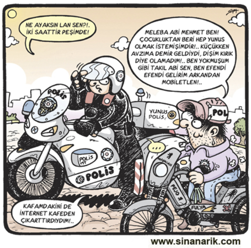 Cartoon: Yunus (medium) by Sinan ARIK tagged karikatür,girgir,mizah,sinan