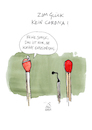 Cartoon: Diagnose (small) by Koppelredder tagged corona,covid19,entzündung,arzt,streichholz,glück,feuer