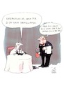 Cartoon: Galle (small) by Koppelredder tagged galle,hals,restaurant,kellner,ober,aggressionen,wut,wutbürger,warten