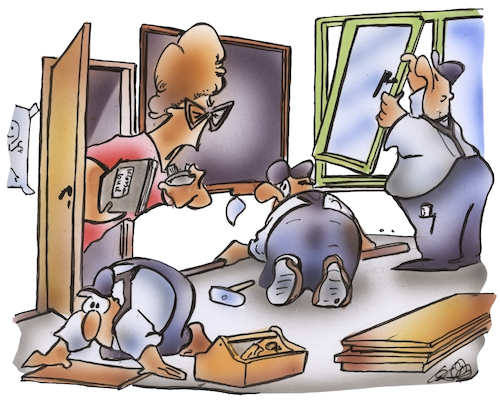 Cartoon: Handwerker in den Schulen (medium) by HSB-Cartoon tagged schule,schüler,schulfereien,lehrer,lehrerin,lehrpersonal,hhandwerker,reparatur,sanieren,sanierung,klassenraum,schulstart,ferienende,schulgebäude,fertigstellung,schulbeginn,grundschule,weiterführende,gymnasium,realschule,gesamtschule,schulalltag,schule,schüler,schulfereien,lehrer,lehrerin,lehrpersonal,hhandwerker,reparatur,sanieren,sanierung,klassenraum,schulstart,ferienende,schulgebäude,fertigstellung,schulbeginn,grundschule,weiterführende,gymnasium,realschule,gesamtschule,schulalltag