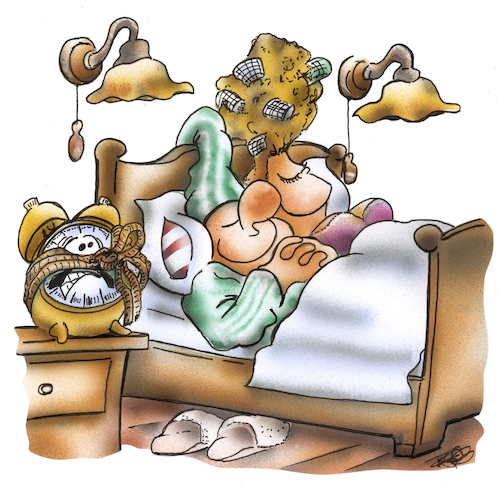 Cartoon: Langschläfer (medium) by HSB-Cartoon tagged langschläfer,ausschlafen,schlafen,bett,ruhe,träumen,schlaf,ehebett,wecker,zeit,zeitumstellung,schlafzimmer,morgenstunde,morgenzeit,aufstehen,cartoon,pennen,auspennen,langschläfer,ausschlafen,schlafen,bett,ruhe,träumen,schlaf,ehebett,wecker,zeit,zeitumstellung,schlafzimmer,morgenstunde,morgenzeit,aufstehen,cartoon,pennen,auspennen