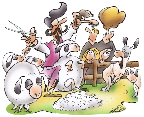 Schafschur (medium) Cartoon: Schafschur (medium) by HSB-Cartoon tagged schaf,schafschur,schafweide,figaro,friseur,frisieren,schneiden,schur,schuren,schafstall,schafwolle,merinoschaf,milchschaf,texelschaf,dorperchaf,nutztier,hoftier,landwirtschaft,schäfer,schafherde,lamm,lämmer,schaf,schafschur,schafweide,figaro,friseur,frisieren,schneiden,schur,schuren,schafstall,schafwolle,merinoschaf,milchschaf,texelschaf,dorperchaf,nutztier,hoftier,landwirtschaft,schäfer,schafherde,lamm,lämmer