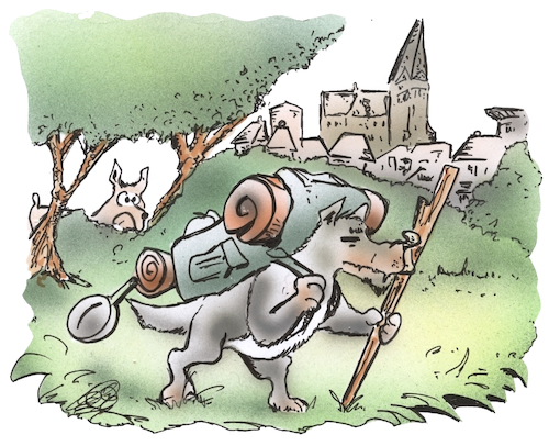 Wolfswanderung Wolfswanderung