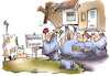 Cartoon: Baugrundstück (small) by HSB-Cartoon tagged baugrundstück,bauwillige,bauherren,baustelle,grundstückserschliessung,makler,baugenehmigung,hausbau,baugebiet