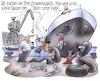 Cartoon: Binnenschiffer (small) by HSB-Cartoon tagged binnenschiff,binnenschiffer,schifffahrt,schiff,kahn,boot,frachtkahn,frachtschiff,kanal,kanalhafen,kapitän,matrose,straßenverkehr,güterverkehr,frachtverkehr,frachtwege,seeweg,wasserweg,rhein,rheinschiffer,binnengewässer,binnenwasserstraße,bdb,mechaniker
