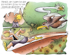 Cartoon: Brutzeit (small) by HSB-Cartoon tagged brut,brutzeit,vogel,raubvogel,gelege,vogelnest,horst,bussard,habicht,milan,adler,jogger,stadtpark,cartoon,abwehr,schutz,freizeit,karikatur,schnell,attacke,angriff